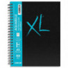 CANSON Carnet de 34 feuilles XL BOOK AQUARELLE. Format A5, 300 grammes, grain fin. Spirale grand côté