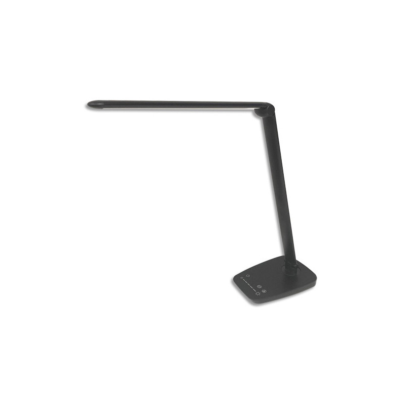 UNILUX Lampe bureau LED TWISTLED noire Réglage intensité lumineuse et t° de couleur 2700K à 6000K 50 000h