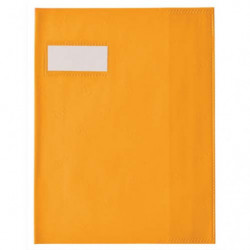 ELBA Protège-cahier opaque Grain STYL'SMS 12/100° sans rabat marque-page 24x32 Orange