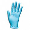 Boîte de 100 gants nitrile bleu standard medical et alimentaire. Taille XL