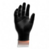 Boîte de 50 gants nitrile non poudrés GoGrip avec picot 6,5gr. Coloris noir. Taille XL