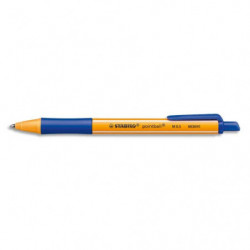 STABILO pointball stylo-bille rétractable - Bleu