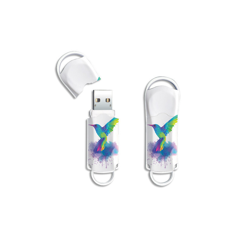 INTEGRAL Clé USB 2.0 32GB Xpression Colibri INFD32GBXPRFLAMINGO