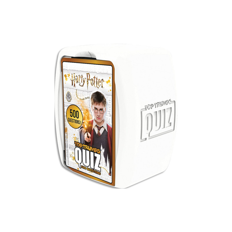 WINNING MOVES Jeux de société Quiz Harry Potter - En famille ou entre amis, avec 500 questions illustrées