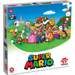 WINNING MOVES Puzzle de 500 pièces avec Mario et ses amis.