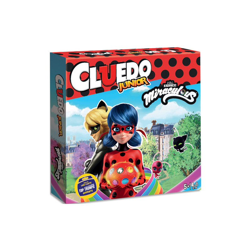 CLUEDO Jeux de société CLUEDO édition spéciale JUNIOR MIRACULOUS