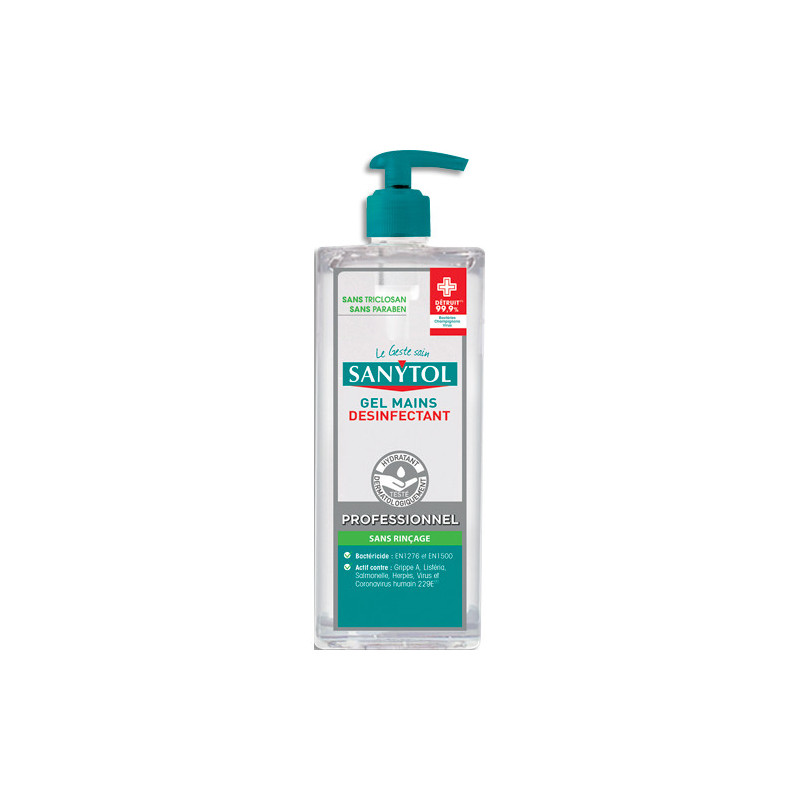 SANYTOL Gel mains hydroalcoolique 500 ml