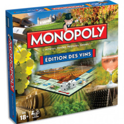 MONOPOLY Jeux de société EDITION DES VINS