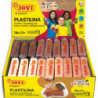 JOVI Plastilina, présentoir de pâte à modeler 18 x 50 gr, couleurs multicultural (3 unités x 6 couleurs)