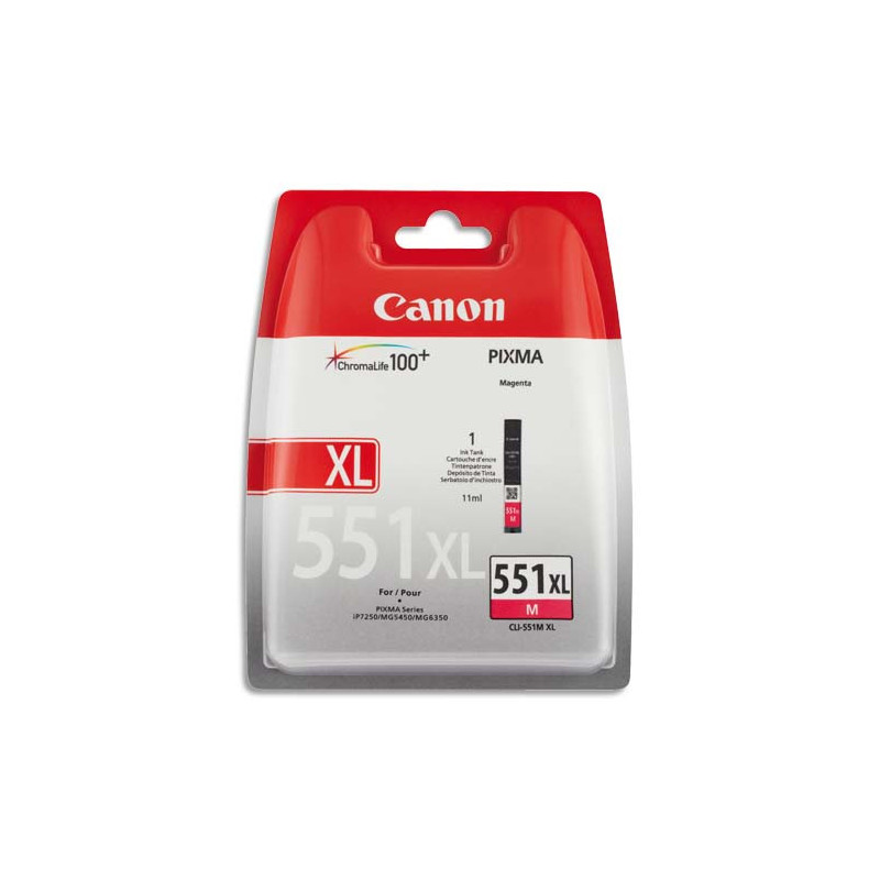 CANON Cartouche Jet d'encre Magenta 551XL 6445B001