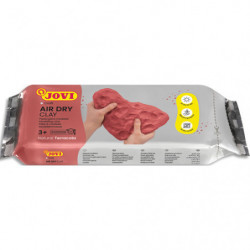 JOVI Air Dry, sachet de pâte autodurcissante 500 gr couleur ocre brun