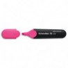 SCHNEIDER Surligneur JOB 150 (rechargeable) pointe biseautée, encre Rose