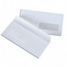 Boîte de 500 enveloppes Blanches auto-adhésives 100g format DL 110X220 mm