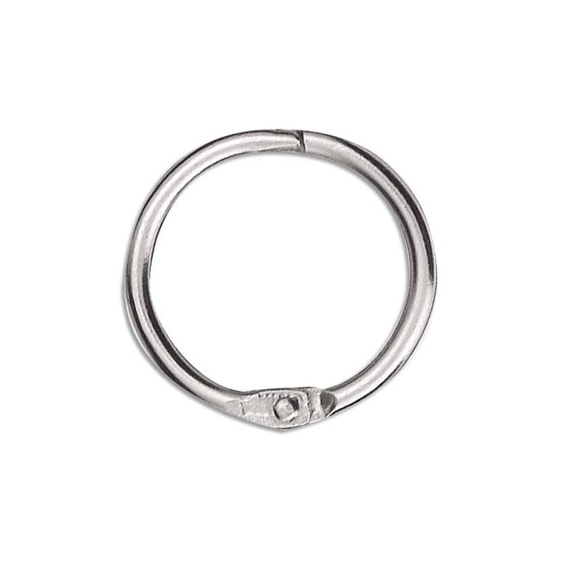WONDAY Sachet de 10 anneaux brisés en métal, diamètre 30 mm