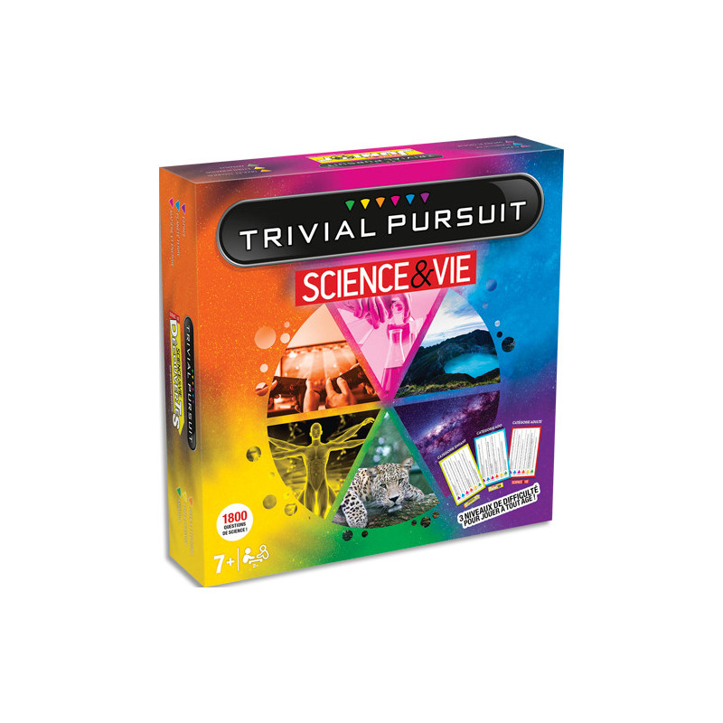 TRIVIAL PURSUIT Jeux de société TRIVIAL PURSUIT SCIENCE & VIE