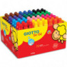 GIOTTO BE-BE, Schoolpack de 72 crayons de couleur maxi bois, mine large 7 mm