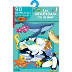 LITO DIFFUSION Boîte de 80 gommettes sur le thème des animaux de la mer. A partir de 3 ans