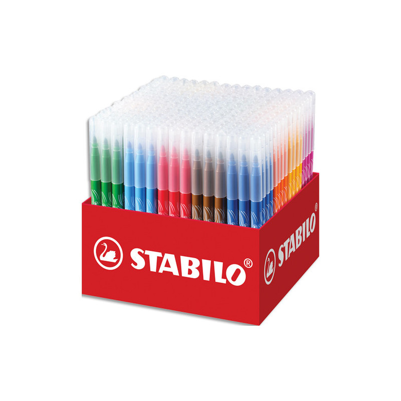 STABILO Schoolpack de 240 feutres Power de coloriage - Coloris assortis