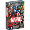 WINNING MOVES Jeu de 54 cartes personnalisées aux couleurs des héros Marvel