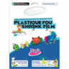 OZ INTERNATIONAL Pochette de 7 feuilles A4 de plastique dingue DIAM'S transparent