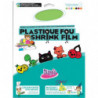 OZ INTERNATIONAL Pochette de 7 feuilles A4 de plastique dingue DIAM'S couleurs assorties