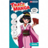 OZ INTERNATIONAL Pochoir Trace Manga pour apprendre à tracer facilement des personnages Manga ''Himeko''