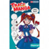 OZ INTERNATIONAL Pochoir Trace Manga pour apprendre à tracer des personnages Manga ''Magical Girl''