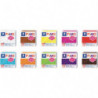 GRAINE CREATIVE Lot de 10 pains 57 gr FIMO SOFT GOURMANDISE - coloris assortis - cuisson à 130 °C