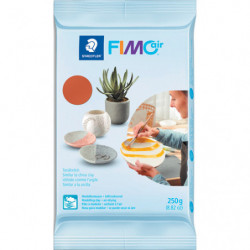 GRAINE CREATIVE Pain 250 gr FIMO AIR TERRACOTTA - Simple, lisse, ne colle pas, PAS BESOIN DE CUISSON