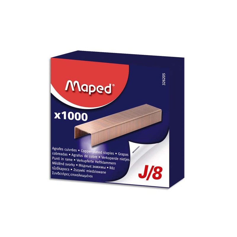 RAPID Boîte de 1000 agrafes JAKY8