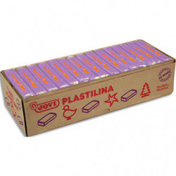 JOVI Plastilina, boîte de 15 x 350 gr de pâte à modeler végétale couleur violette
