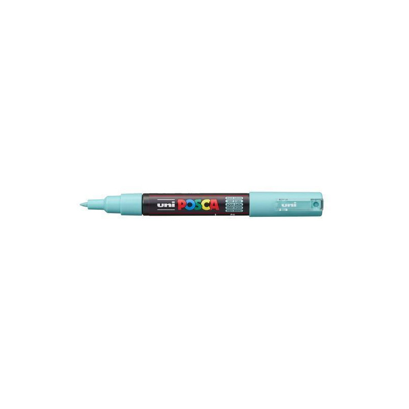 POSCA MARKER Marqueur pointe conique extra-fine, à base d'eau, encre à pigmentation Vert d'eau