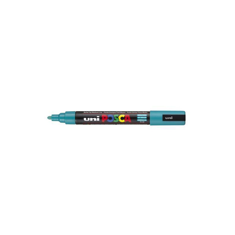 POSCA MARKER Marqueur pointe conique moyenne, à base d'eau, encre à pigmentation Vert Emeraude
