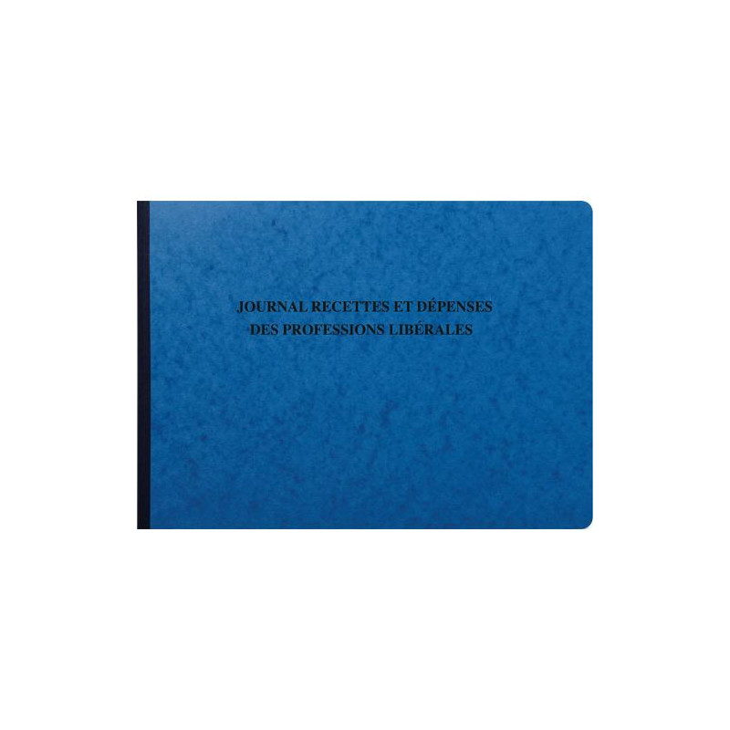 EXACOMPTA Piqûre 27x38cm - Journal des Recettes Dépenses des Professions libérales 80 pages