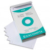 EXACOMPTA Étui de 100 fiches bristol perforées 100x150mm quadrillées 5x5 blanc