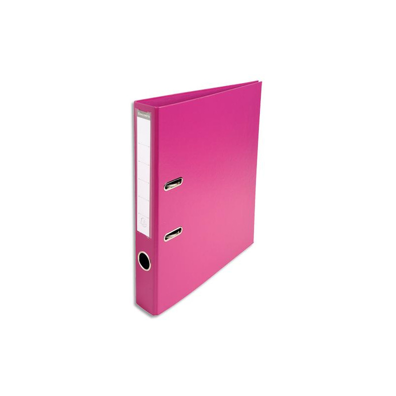 EXACOMPTA Classeur à levier PVC dos de 50mm fuchsia