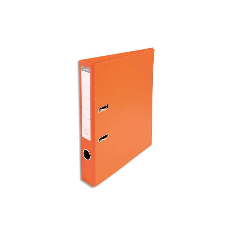 EXACOMPTA Classeur à levier PVC dos de 50mm orange