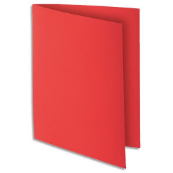 EXACOMPTA Paquet de 30 sous-chemises ROCK&#39;S en carte 80 grammes coloris rouge