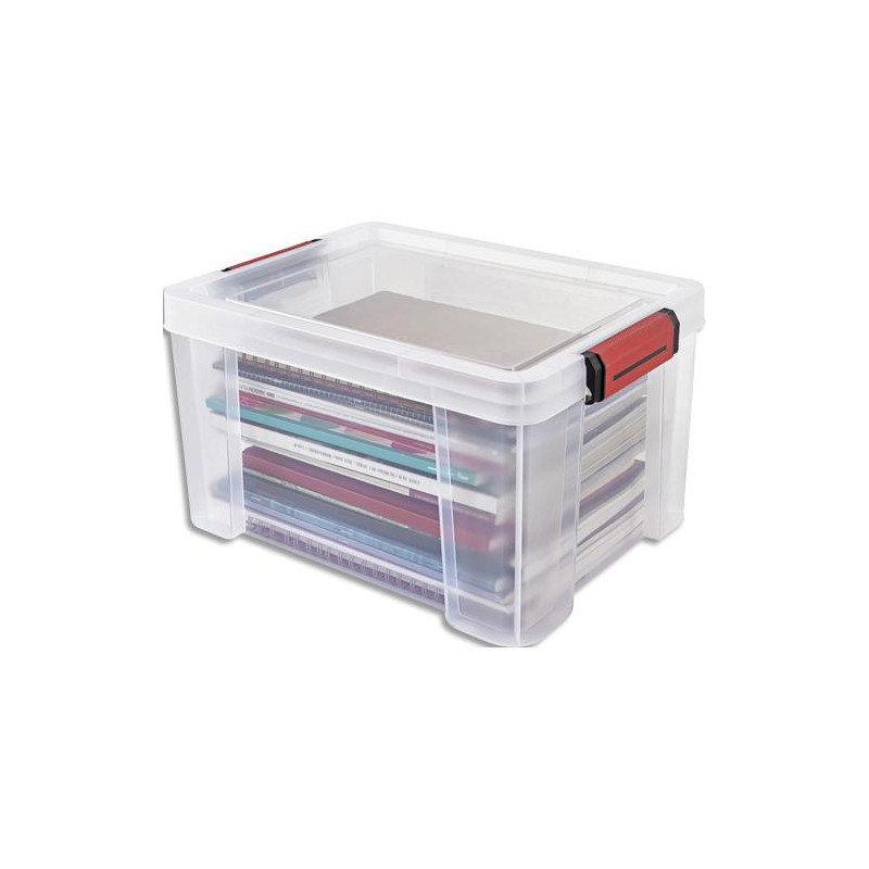 SUNDIS Bac Clip N Store 17L. 2 poignées 2 préhensions latérales 38x29xh.22 cm 4500001