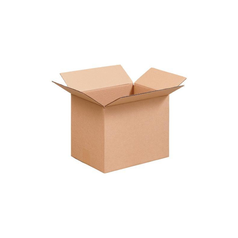 MASTER'IN Caisse américaine simple cannelure testliner 350 mm x 230 mm x 250 mm