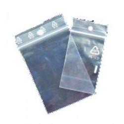 Sachet plastique &agrave; fermeture zip Transparent 50&micro;m 80 mm x 120 mm