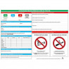 EXACOMPTA Panneau Affichage Obligatoire 57x42cm 6680E