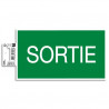 EXACOMPTA Panneau PVC adh&eacute;sif antid&eacute;rapant Sortie 20x11 cm 67006E