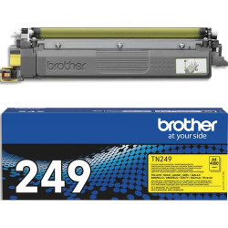 BROTHER Cartouche Laser TN-249 Tr&egrave;s haute capacit&eacute; (4000 pages) Jaune TN249Y