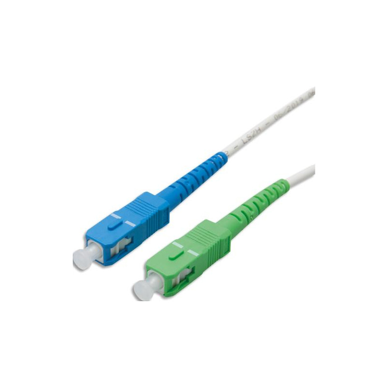 APM C&acirc;ble optique, APC / UPC, m&acirc;le / m&acirc;le, pour Free, 3m