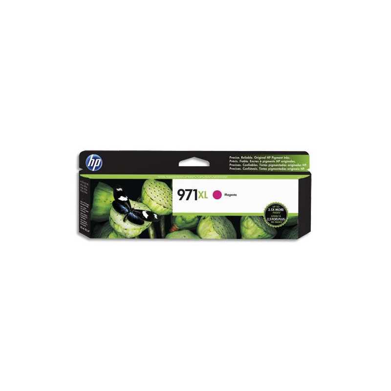 HP Cartouche Jet d'encre 971XL Magenta CN627AE