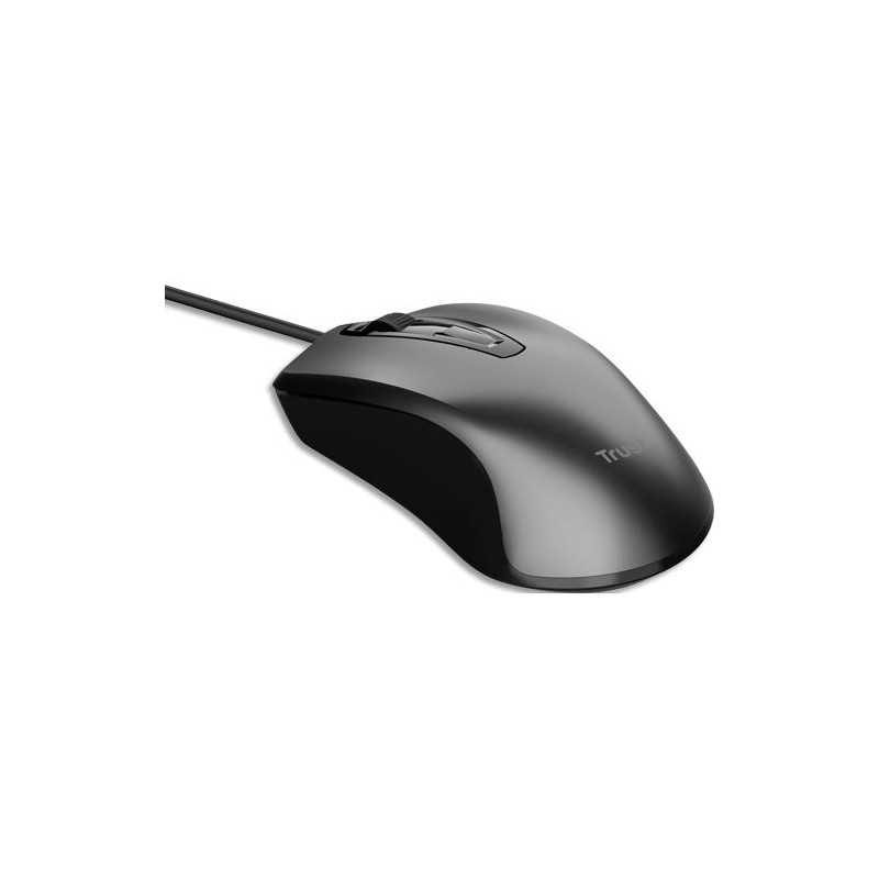 TRUST Souris filaire CARVE USB Noire 23733