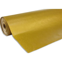 CLAIREFONTAINE Rouleau papier kraft Unicolor 60g. Dimensions 50x0,70m. Coloris or