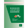 EXACOMPTA Dossier location saisonni&egrave;re (non soumise &agrave; la loi du 6 juillet 1989) 48E