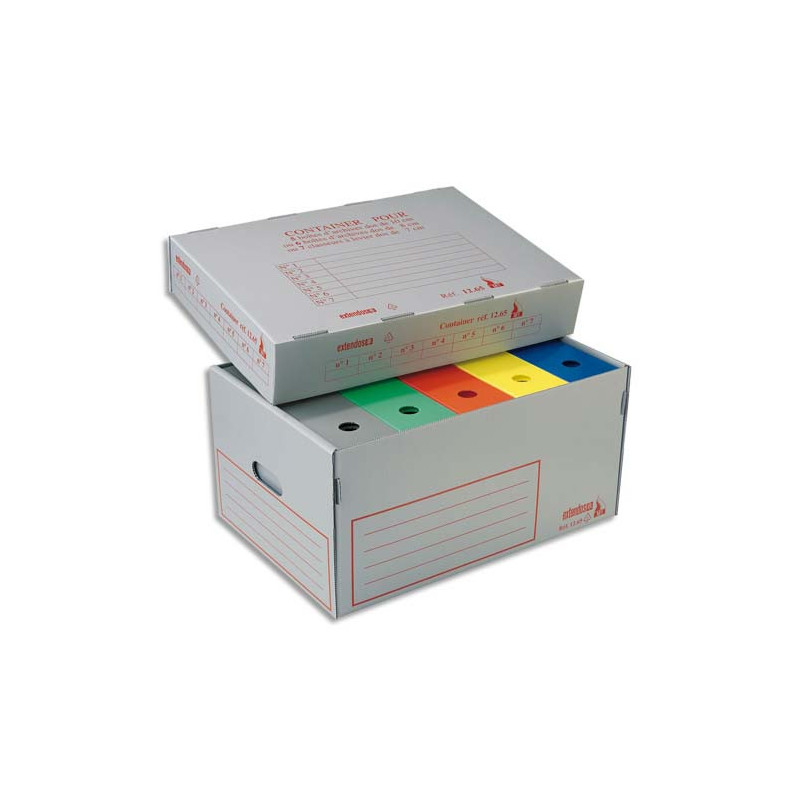 EXTENDOS Container ignifugé polypro alvéolé 100% recyclable